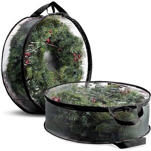 2 Pack Christmas Wreath Storage Container 30 Inch